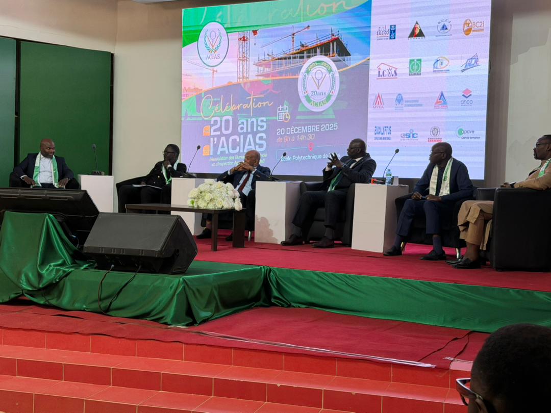 JOURNÉE DES 20 ANS DE L’ACIAS ( Association des bureaux de controle et d&rsquo;inspection agréés du Sénégal)