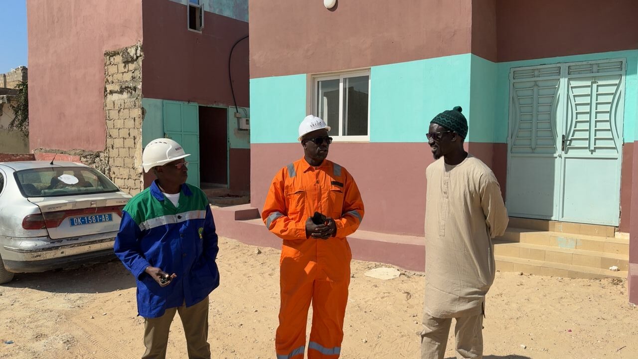 Visite de Démarrage du projet de construction du centre de santé de Colobane Gouye Mourides à Rufisque