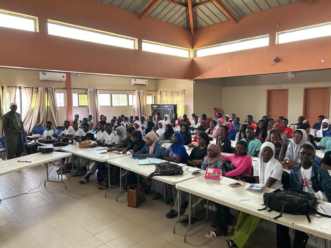 SECCO c’est également la formation. Conférence sur le contrôle technique avec les étudiants de l’ISEP de Thiès section contrôle technique et maintenance des bâtiments